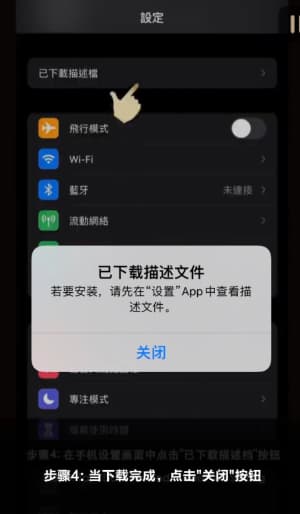 欧博 iOS 客户端下载安装与系统配置全流程示意图4