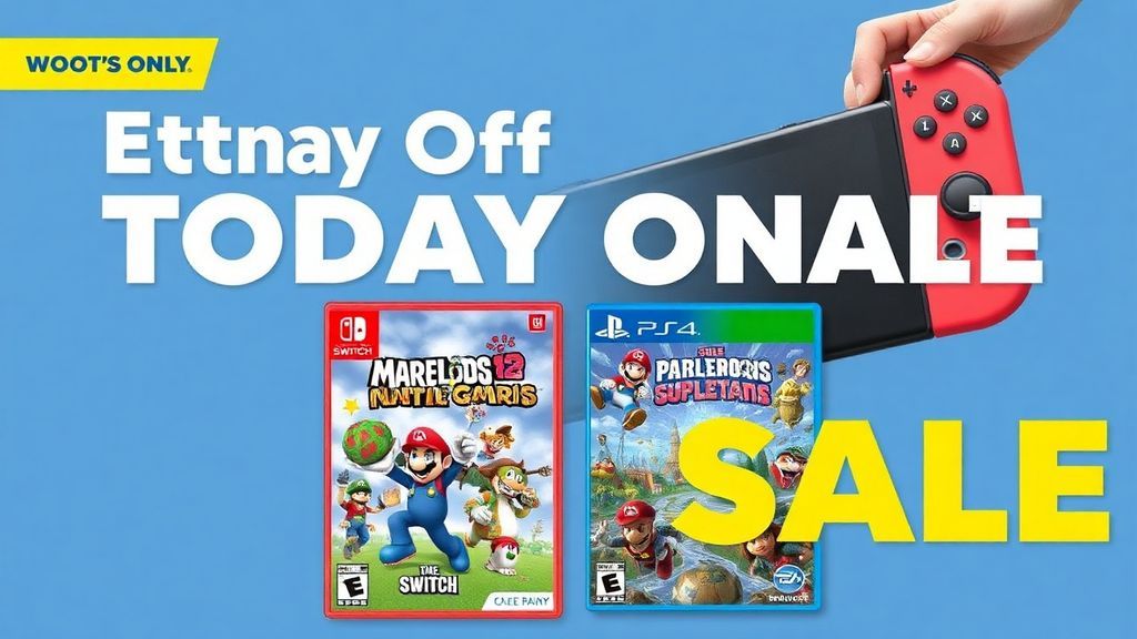 Woot游戏大促今日截止！GAMER20代码再享全场8折